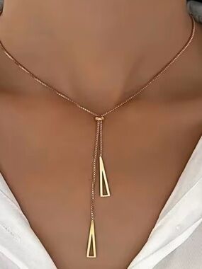 3/$30 NWT Sliding Adjustable Lariat Necklace